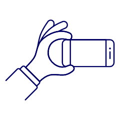 Landscape Phone 1 1 Illustration from UX Line Set