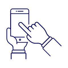 Touch Screen 1 Illustration from UX Line Set
