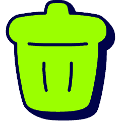 Bin Icon from Stickies Duo Set