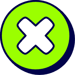Cancel 2 Icon from Stickies Duo Set