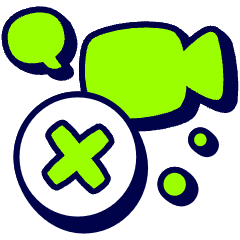 Exit Video Chat Icon from Stickies Duo Set