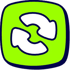 Keyboard Sync Icon from Stickies Duo Set
