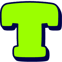 Text Icon from Stickies Duo Set
