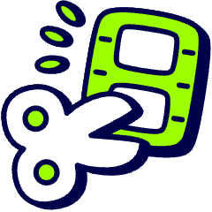 Video Editing Icon from Stickies Duo Set