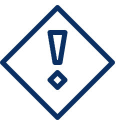 Report Problem Warning Diamond Icon from Cyber Line Set