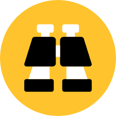 Binocular Icon from Kameleon Pop Set