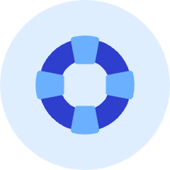 Life Buoy Icon from Kameleon Duo Set