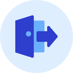 Logout Icon from Kameleon Duo Set