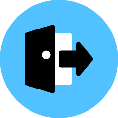 Logout Icon from Kameleon Pop Set