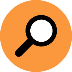 Magnifier Icon from Kameleon Pop Set