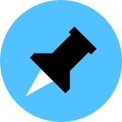 Pin Icon from Kameleon Pop Set