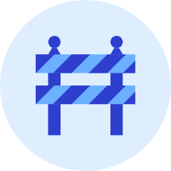 Road Block Icon from Kameleon Duo Set