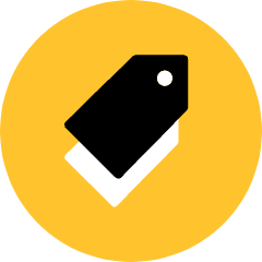 Tags Icon from Kameleon Pop Set