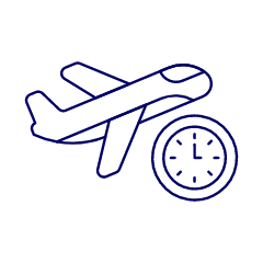 Air Cargo Ems Illustration from UX Line Set