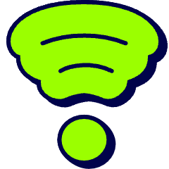 Wifi Icon from Stickies Duo Set