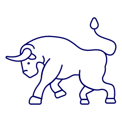 Bull Market 1 Illustration from UX Line Set