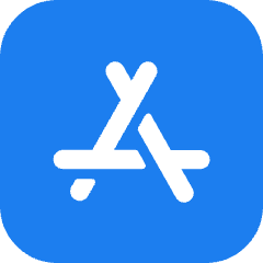 Apple App Store Icon from iOS 14 Set