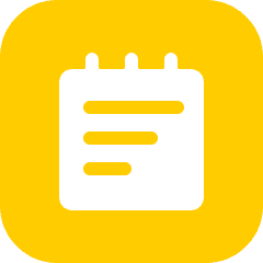 Note Icon from iOS 14 Set