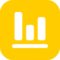 Numbers Icon from iOS 14 Set