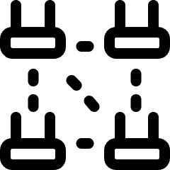 Mesh Wifi 2 Icon from Ultimate Regular Set