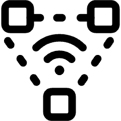 Mesh Wifi 3 Icon from Ultimate Regular Set