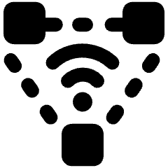 Mesh Wifi 3 Icon from Ultimate Bold Set