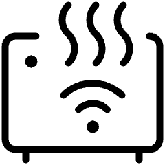 Smart Air Conditioner Heater Icon from Ultimate Light Set