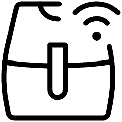 Smart Airfryer 1 Icon from Ultimate Light Set