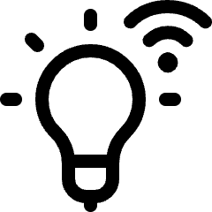 Smart Light Bulb Icon from Ultimate Regular Set