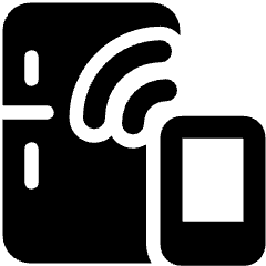 Smart Refrigerator Device Icon from Ultimate Bold Set