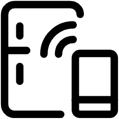 Smart Refrigerator Device Icon from Ultimate Regular Set