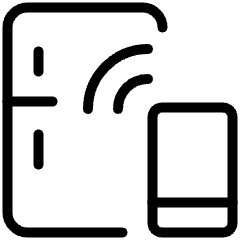 Smart Refrigerator Device Icon from Ultimate Light Set