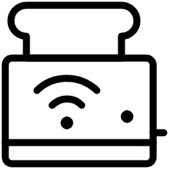 Smart Toaster Icon from Ultimate Light Set