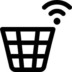 Smart Trash Can 3 Icon from Ultimate Regular Set