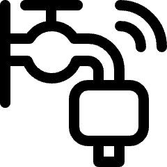 Smart Water Controller Icon from Ultimate Regular Set