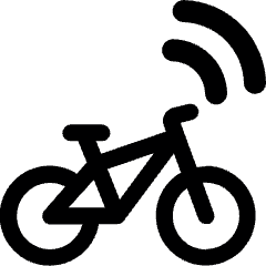 Technology Iot Electronics Bicycle Icon from Ultimate Bold Set