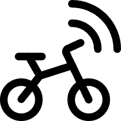 Technology Iot Electronics Bicycle Icon from Ultimate Regular Set