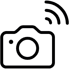 Technology Iot Electronics Photo Camera Icon from Ultimate Light Set