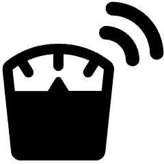 Technology Iot Electronics Weight Scale Icon from Ultimate Bold Set