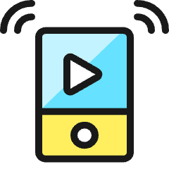 Ipod Play Icon from Ultimate Colors Set