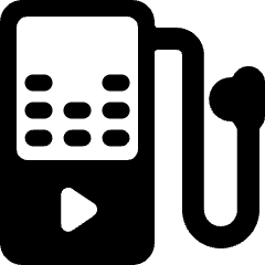 Music Player Icon from Ultimate Bold Set