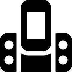 Player Phone Station 1 Icon from Ultimate Bold Set