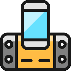 Player Phone Station 1 Icon from Ultimate Colors Set