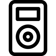 Portable Player Icon from Ultimate Regular Set