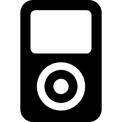 Portable Player Icon from Ultimate Bold Set