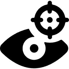 Iris Scan 2 Icon from Ultimate Bold Set