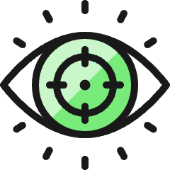 Iris Scan 2 Icon from Ultimate Colors Set