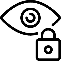 Iris Scan Lock Icon from Ultimate Light Set