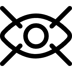 Iris Scan Icon from Ultimate Regular Set