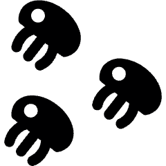 Jellyfish Group Icon from Ultimate Bold Set